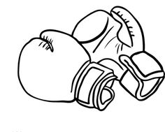 236x189 Boxing Glove Pattern. Use The Printable Outline For Crafts