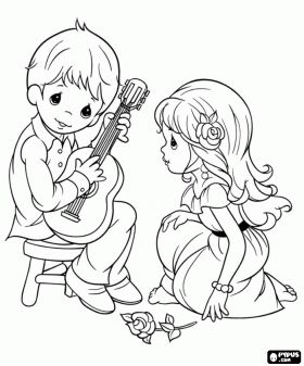 280x337 Coloring Book Precious Moments Coloring Picture Redwork