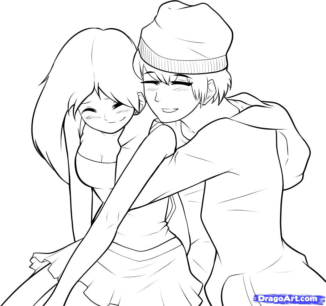 1058x994 Boy And Girl Love Coloring Pages Fun Coloring Pages