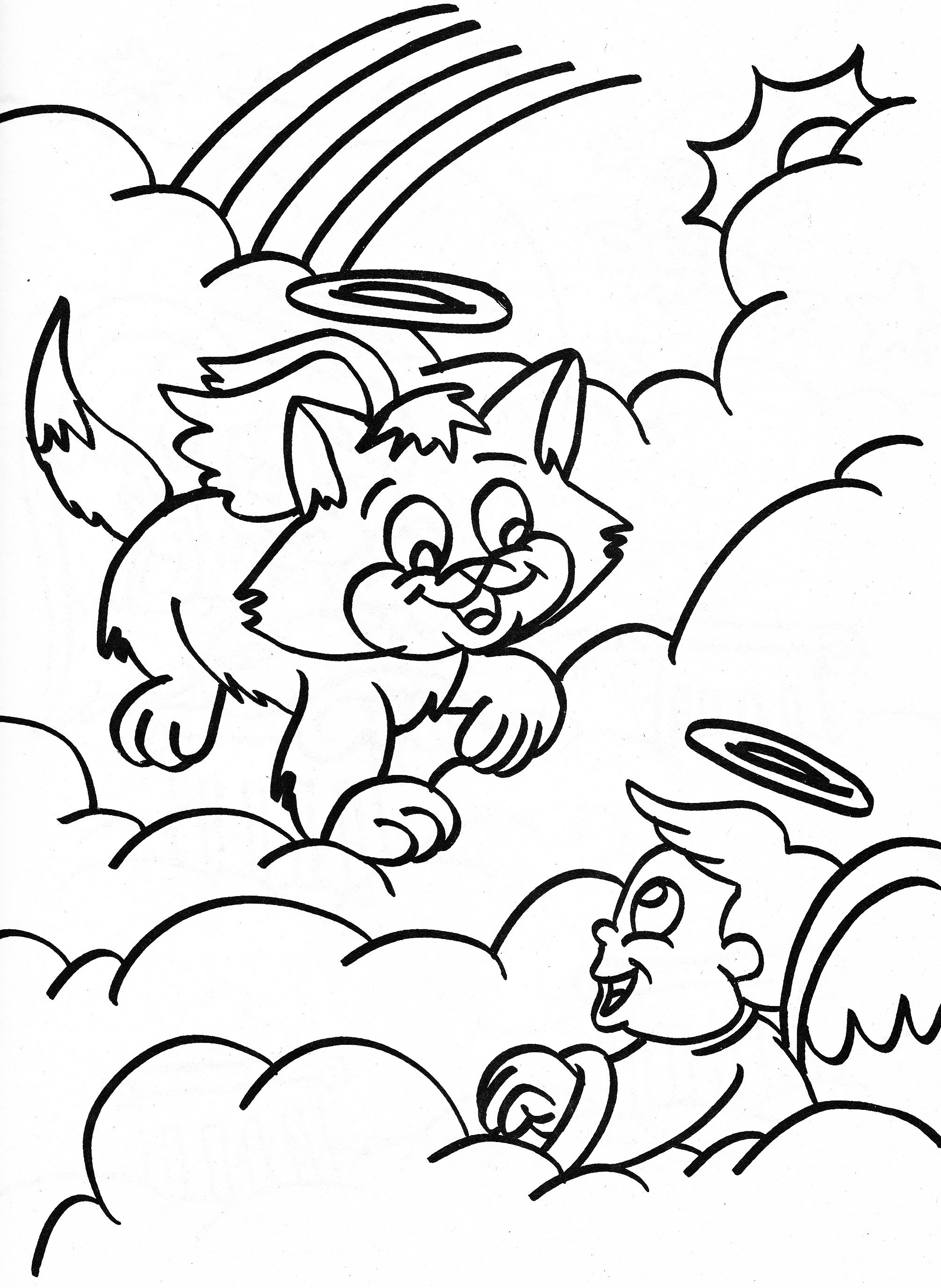 Boy Angel Coloring Pages at GetColorings.com | Free printable colorings ...