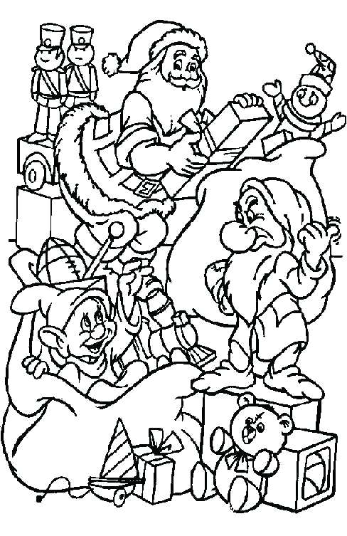 488x753 Walt Disney Christmas Coloring Pages Coloring Pages Kids N Fun