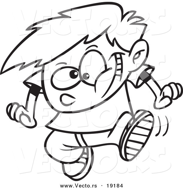 Vector Of A Cartoon Dancing Boy 600x620 Vector Of A Cartoon Dancing Boy