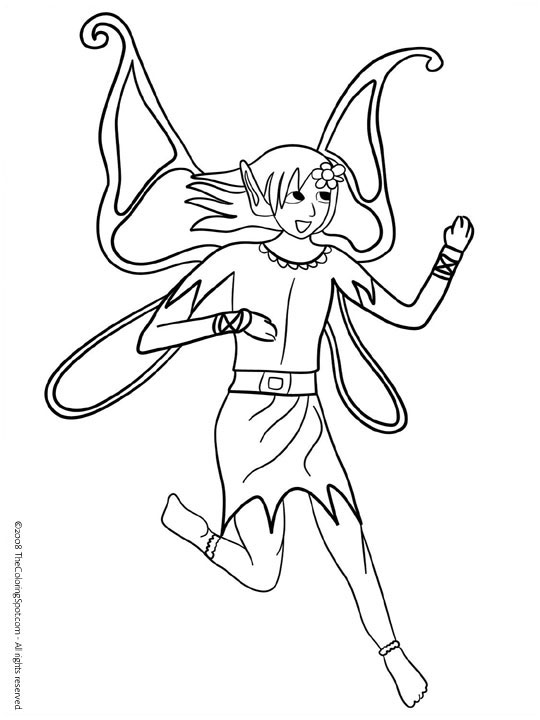 540x720 Fairy 7 Audio Stories For Kids Amp Free Coloring Pages From Light
