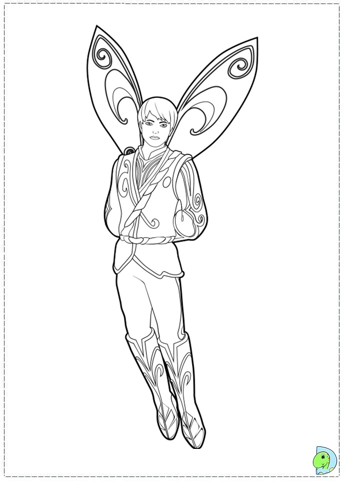 Boy Fairies Coloring Pages at GetColorings.com | Free printable ...