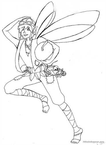 Boy Fairy Coloring Pages Free Coloring Pages Printable 371x509 Boy Fairy Coloring Pages Free Coloring Pages Printable