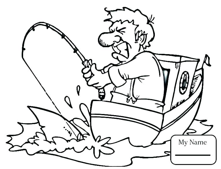 Fishing Coloring Pages Printable Appealing Fishing Coloring Pages 765x587 Fishing Coloring Pages Printable Appealing Fishing Coloring Pages
