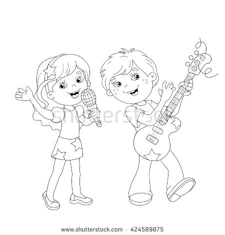 450x470 Boy And Girl Coloring Page Star Coloring Pages Boy Girl Best