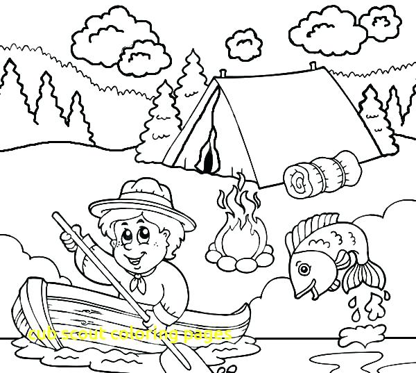 Boy Scout Coloring Pages at GetColorings.com | Free printable colorings ...