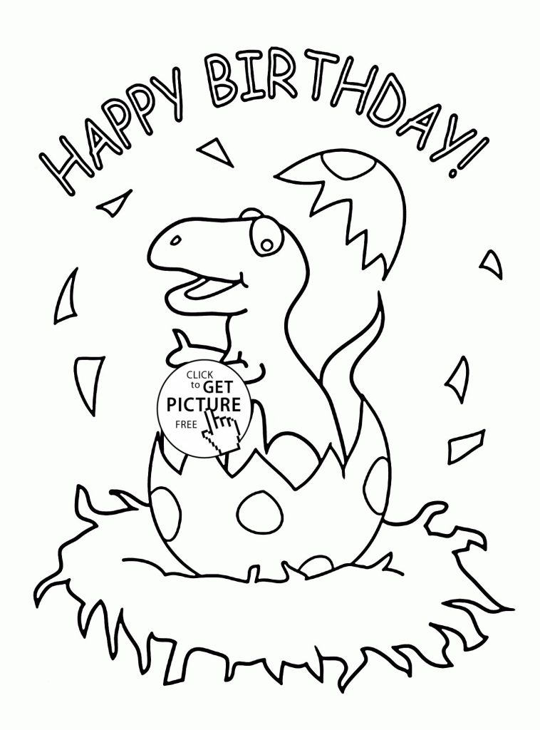 758x1024 Happy Birthday Coloring Page Clever Pages For Mom Free Printable