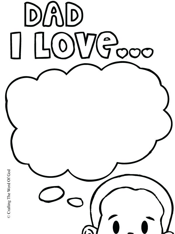 599x800 I Love Dad Colouring Pictures I Love You Boyfriend Coloring Pages