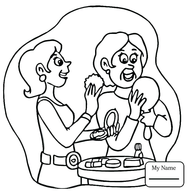 Food Shopping Coloring Pages Printable Coloring Activities A Woman 765x777 Food Shopping Coloring Pages Printable Coloring Activities A Woman