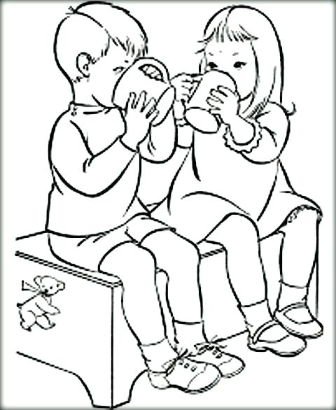 Friend Coloring Pages Back To Post Friendship Coloring Pages 480x586 Friend Coloring Pages Back To Post Friendship Coloring Pages