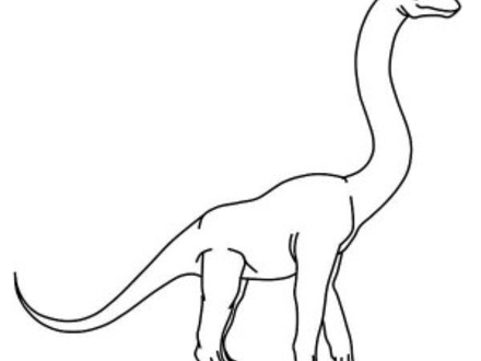 440x330 Brachiosaurus Ii Coloring Page Coloringcrewcom, Brachiosaurus