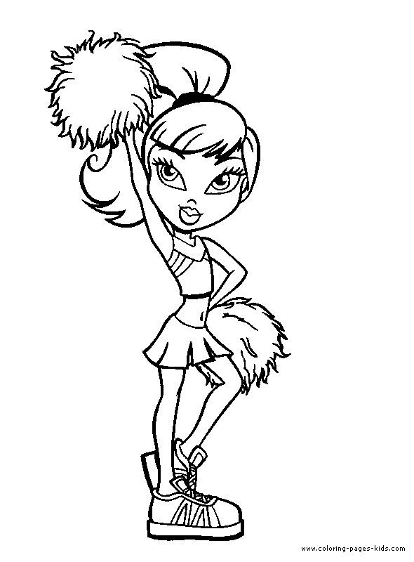 Pin By April Dikty On Bratz Color Pages 590x800 Pin By April Dikty On Bratz Color Pages