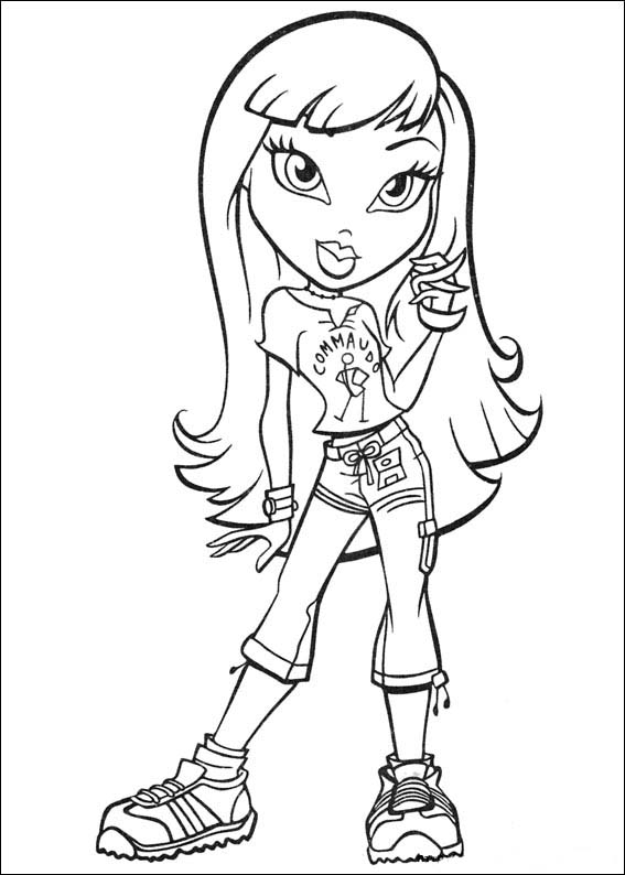 Bratz Fashion Pixiez Coloring Pages Bratz Coloring Pages 567x794 Bratz Fashion Pixiez Coloring Pages Bratz Coloring Pages