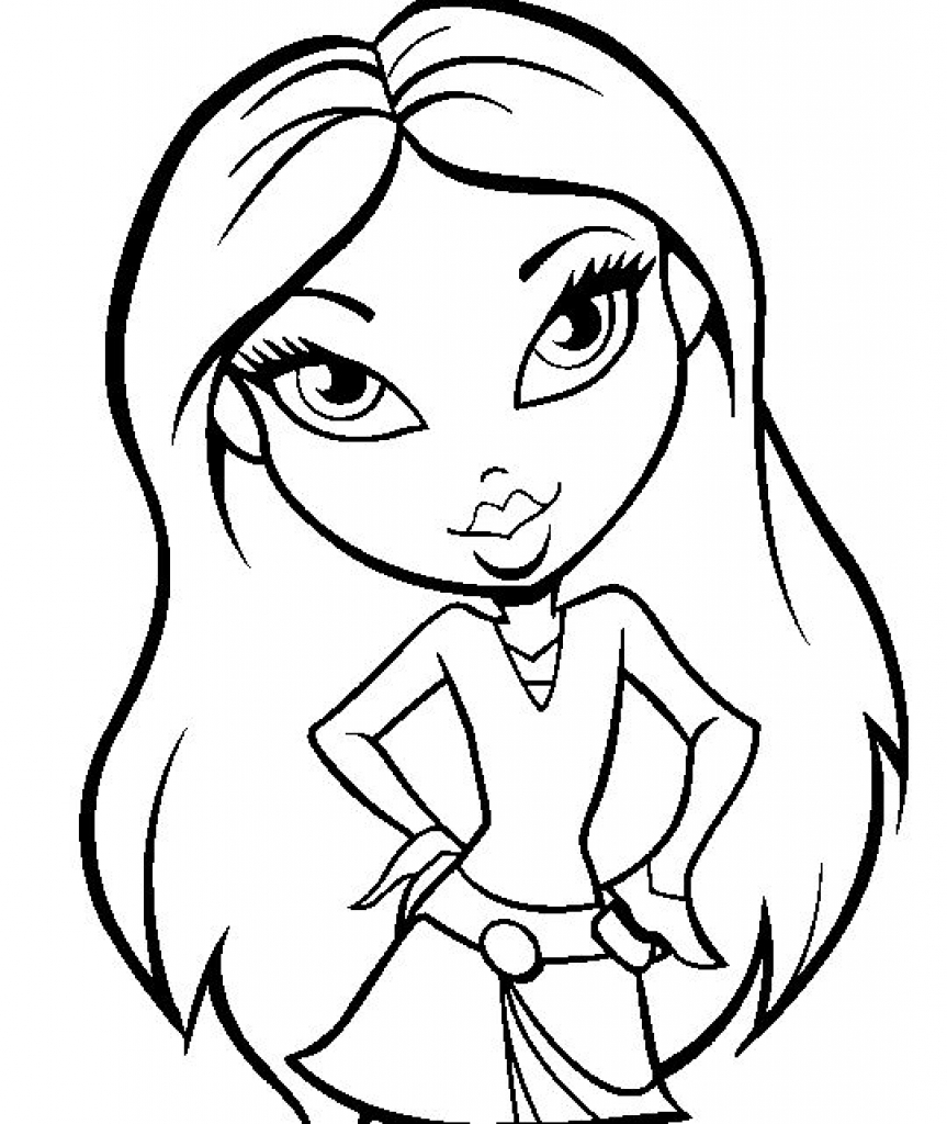 Bratz Coloring Pages 9 Bratz Kids Printables Coloring Pages 863x1024 Bratz Coloring Pages 9 Bratz Kids Printables Coloring Pages