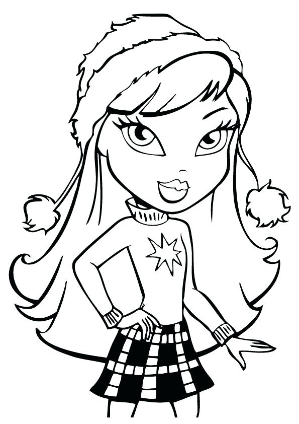 Bratz Dolls Coloring Pages Coloring Pages Kids Coloring Pages 595x842 Bratz Dolls Coloring Pages Coloring Pages Kids Coloring Pages