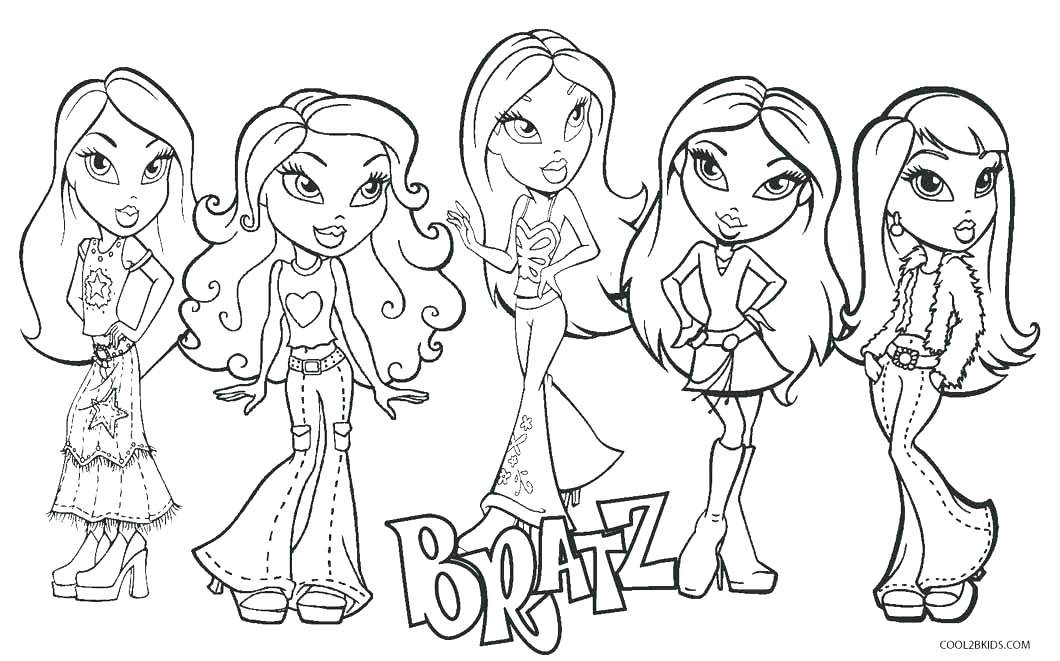 Bratz Kidz Fairy Tales Coloring Pages Of Free Printable For Kids 1060x661 Bratz Kidz Fairy Tales Coloring Pages Of Free Printable For Kids