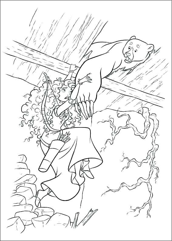 Brave Coloring Pages 567x794 Brave Coloring Pages