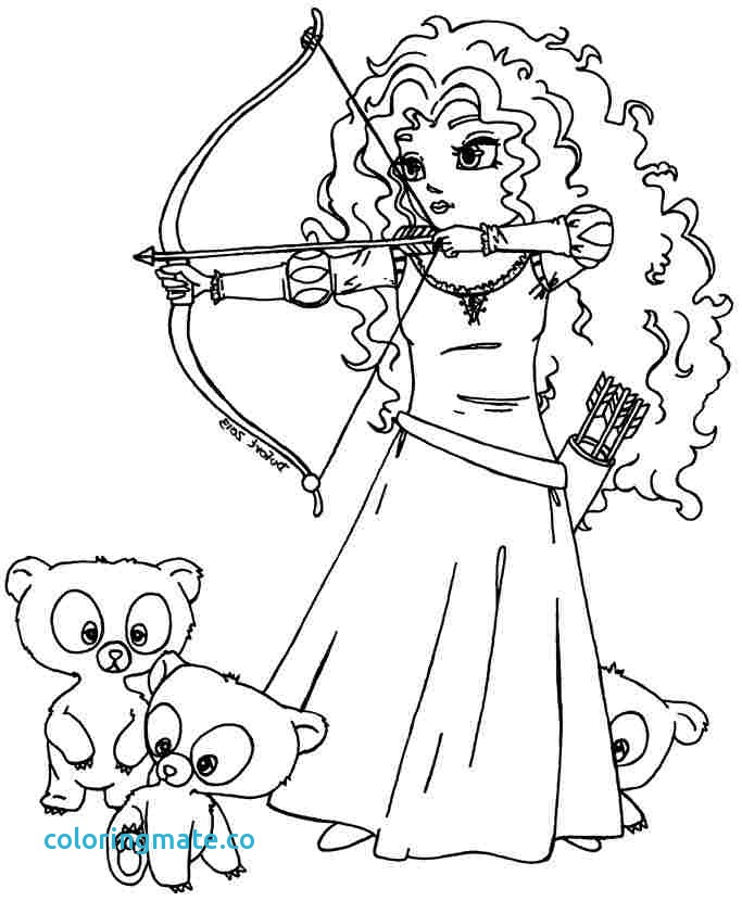 Disney Princess Merida Coloring Pages Brave Coloring Pages 683x830 Disney Princess Merida Coloring Pages Brave Coloring Pages