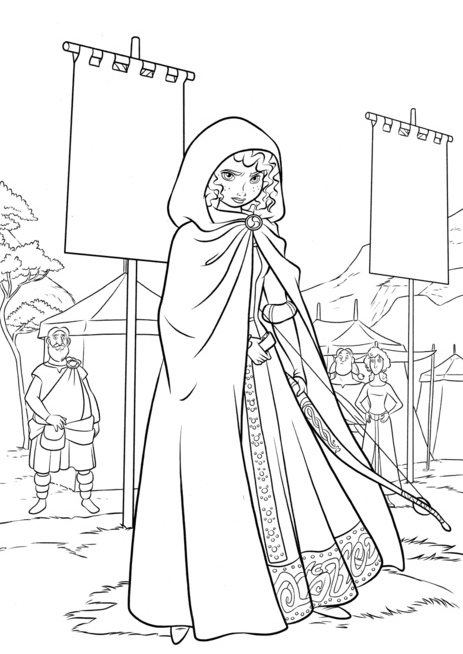 Brave Coloring Pages 463x654 Brave Coloring Pages