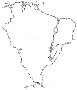 256x300 Brazil Coloring Pages Pattern