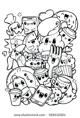 Breakfast Coloring Page Dining Doodles Breakfast Lunch Dinner Food 318x470 Breakfast Coloring Page Dining Doodles Breakfast Lunch Dinner Food