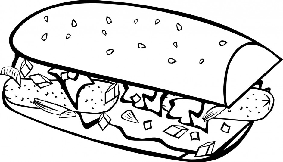 940x538 Breakfast Food Coloring Pages Photo 81933
