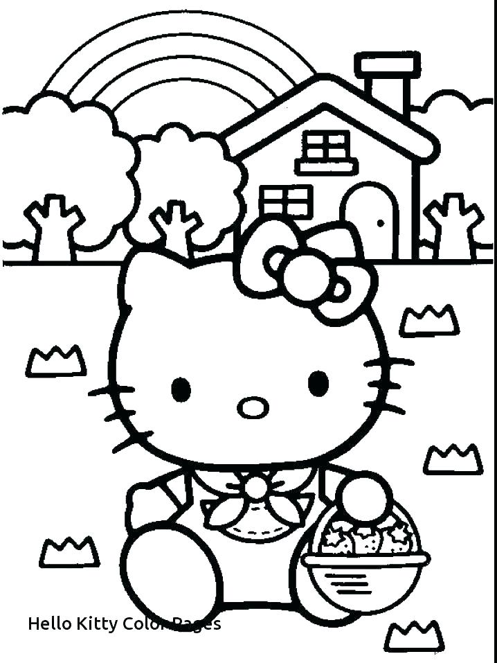 718x957 Color Pages Hello Kitty