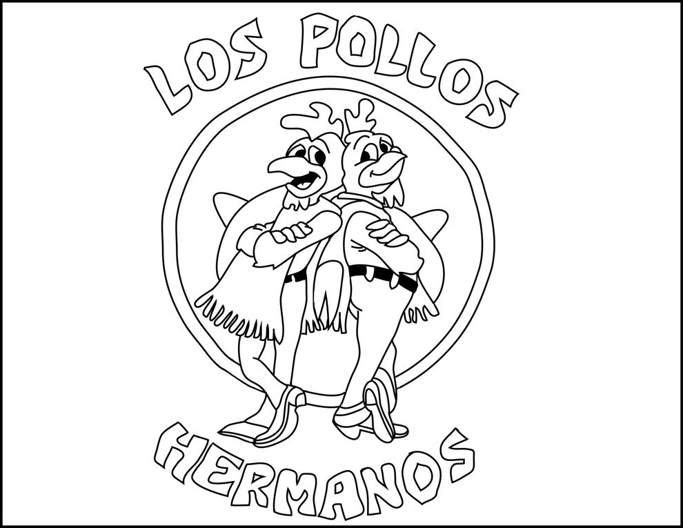 990x765 The Breaking Bad Coloring Book Coloring Books, Breaking Bad