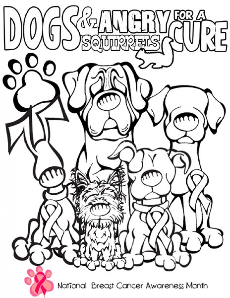 Breast Cancer Coloring Pages