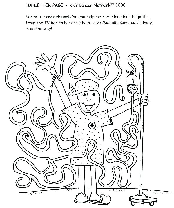 600x720 Breast Cancer Ribbon Coloring Pages Cancer Ribbon Coloring Page