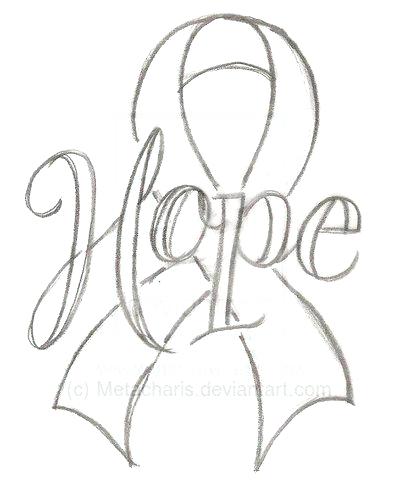 400x482 Cancer Ribbon Coloring Page Ingenious Design Ideas Cancer Ribbon