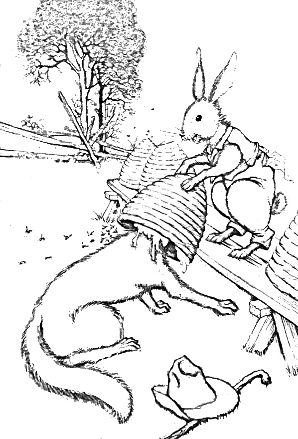 Brer Rabbit, Brer Fox And The Bee Hives Brer Rabbit 598x880 Brer Rabbit, Brer Fox And The Bee Hives Brer Rabbit