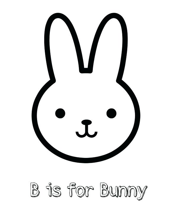 Free Bunny Coloring Pages 600x750 Free Bunny Coloring Pages