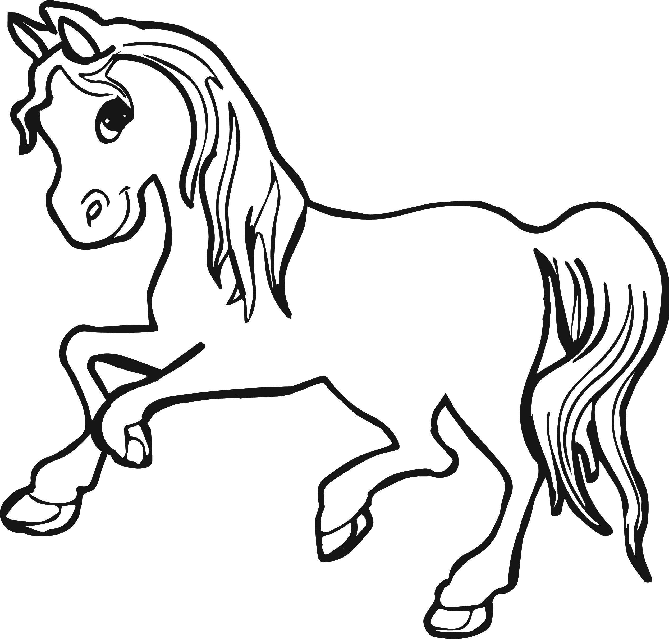 Horse Coloring Pages 2530x2416 Horse Coloring Pages