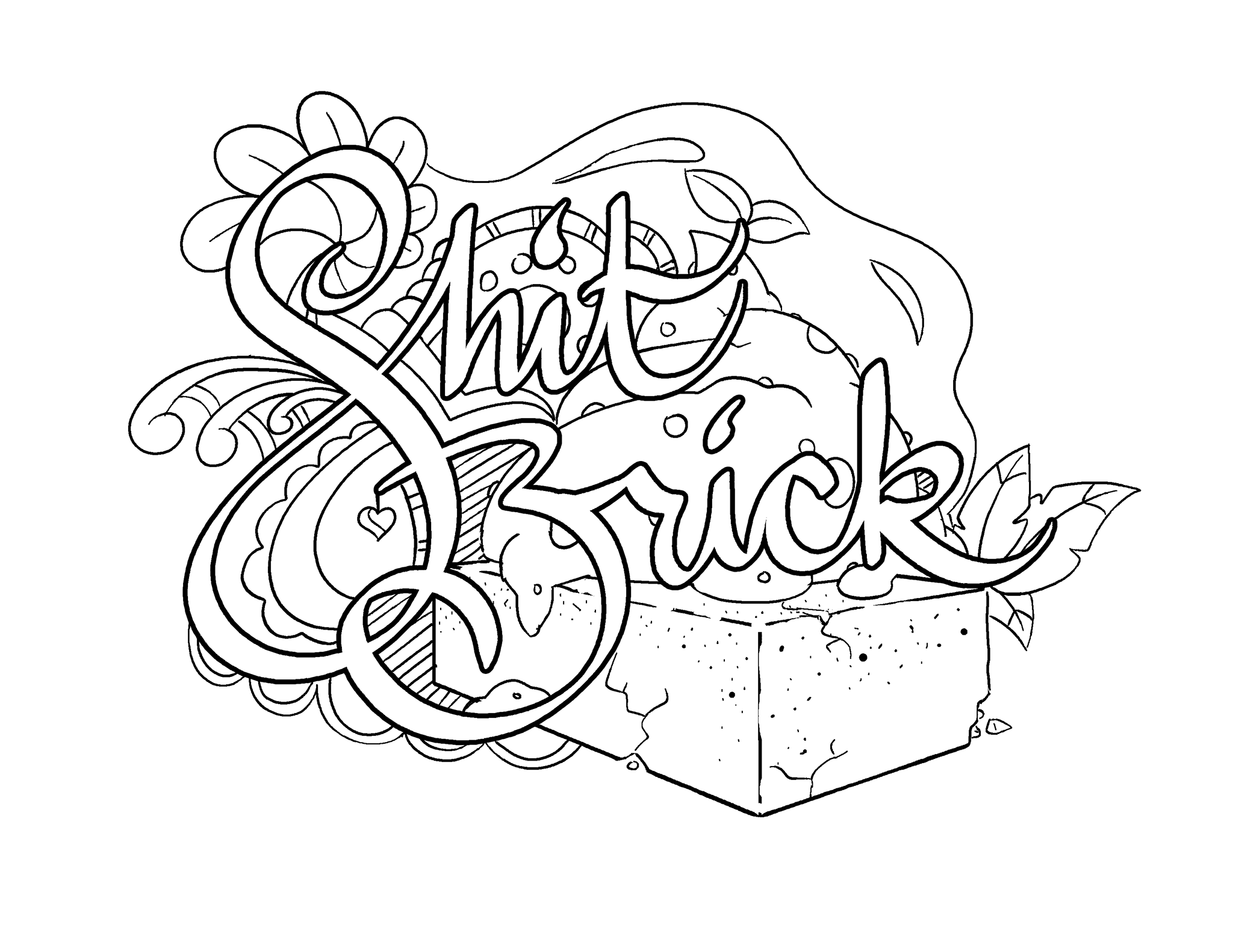 2048x1582 Shit Brick