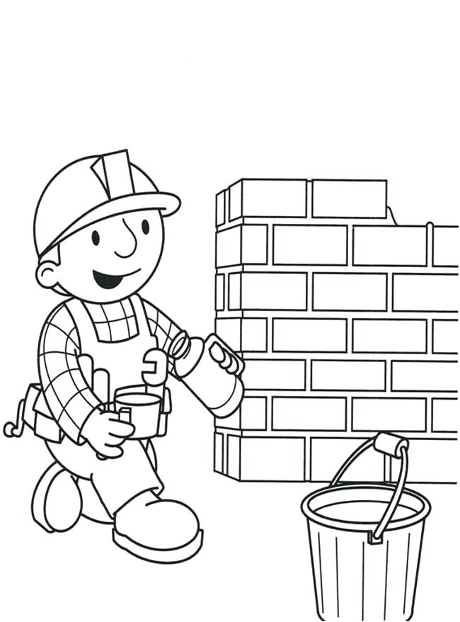 650x878 Brick Coloring Page Brick Coloring Page Brick House Coloring Page