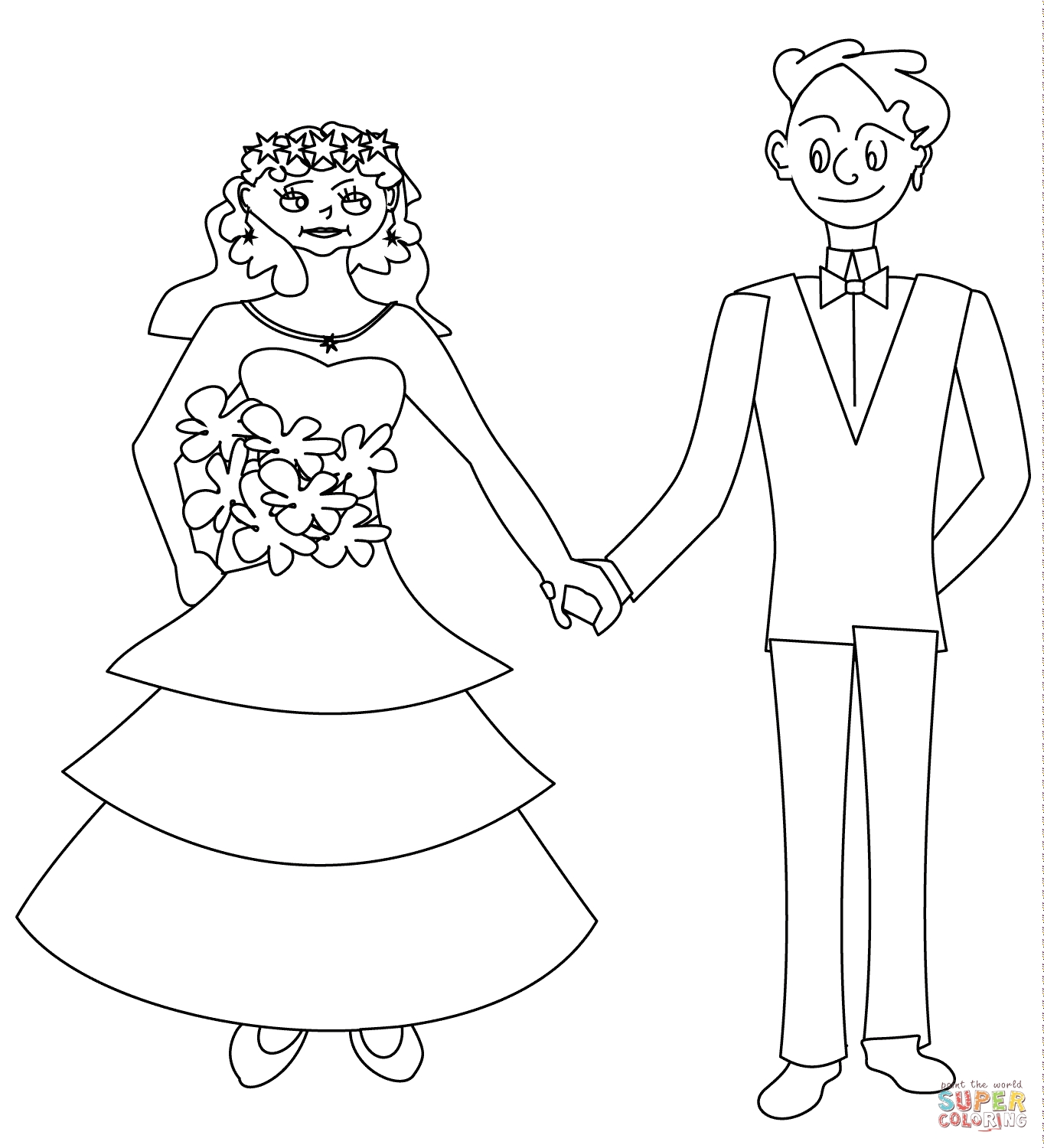 1364x1500 Top 82 Bride Coloring Pages Free Coloring Page To Print