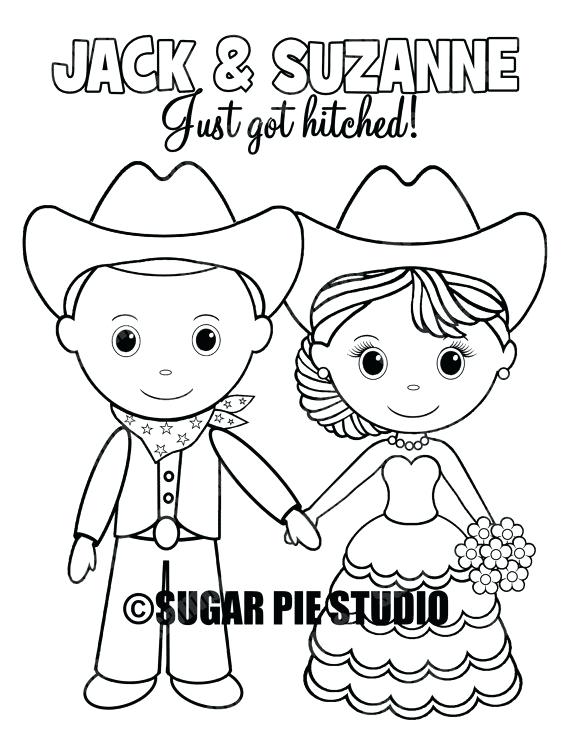 570x738 Bride And Groom Coloring Pages Like This Item Free Printable Bride