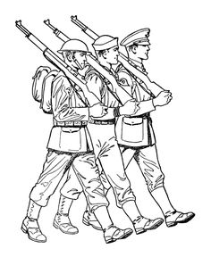 British Soldier Coloring Pages
