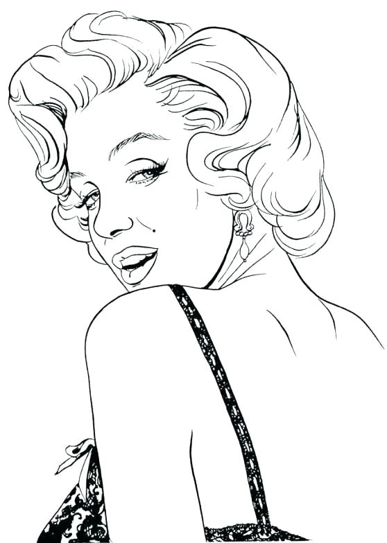 558x783 Celebrity Coloring Pages