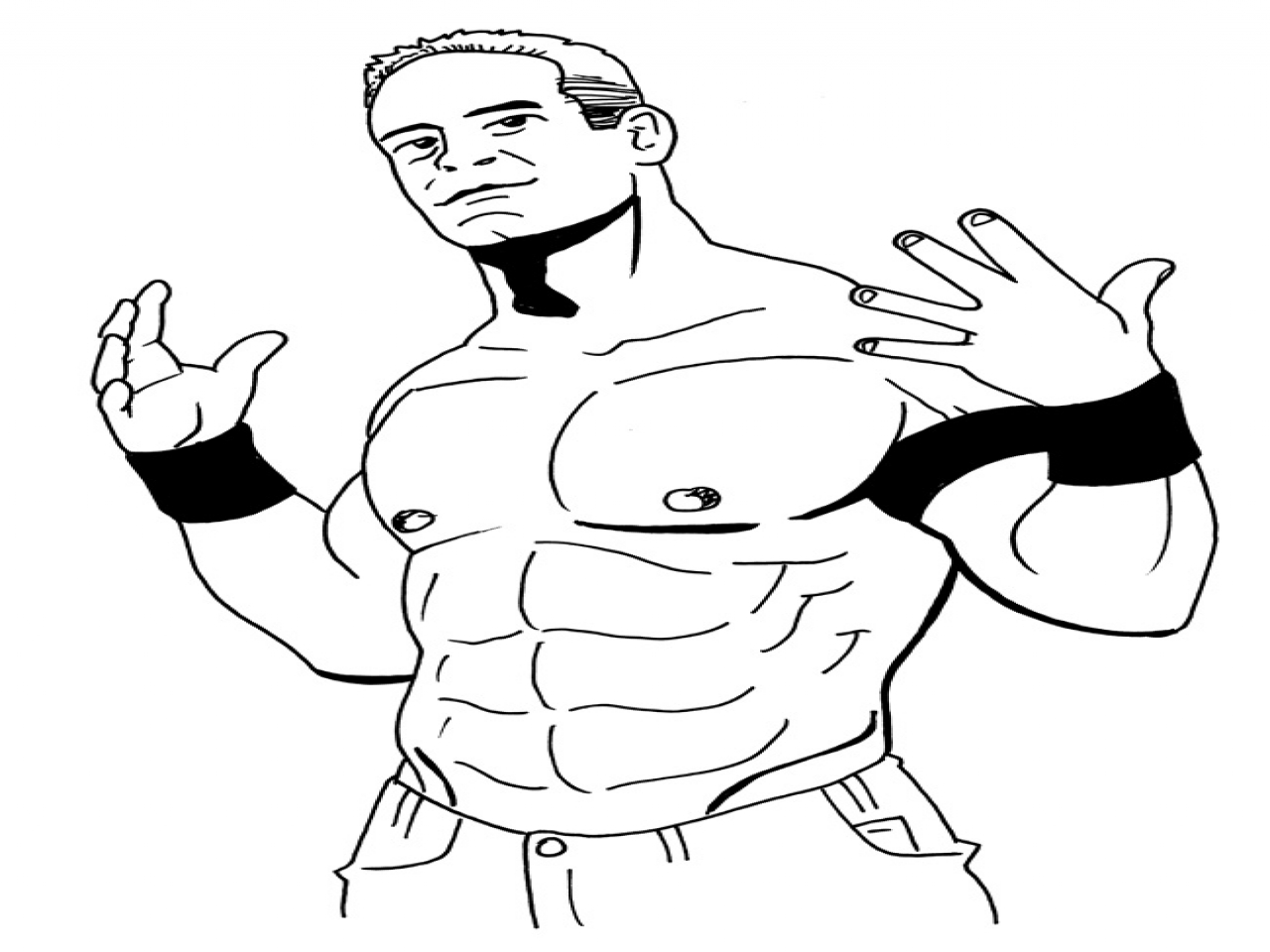 Brock Lesnar Pages Coloring Pages