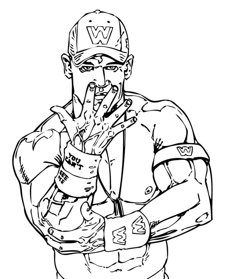 736x896 Wwe Coloring Pages For Kids Allmadecine Weddings