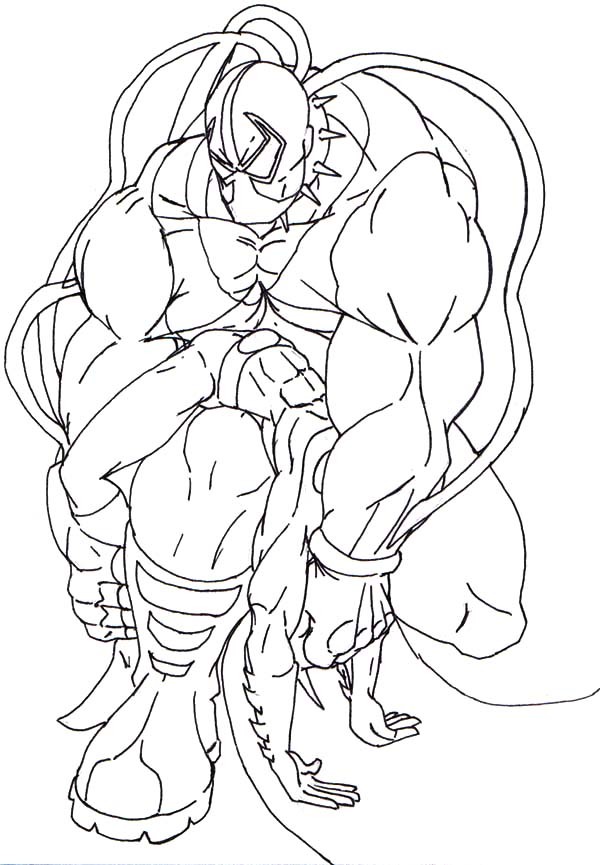 600x865 Bane Batman Broke Batmans Back Coloring Pages Best Place To Color