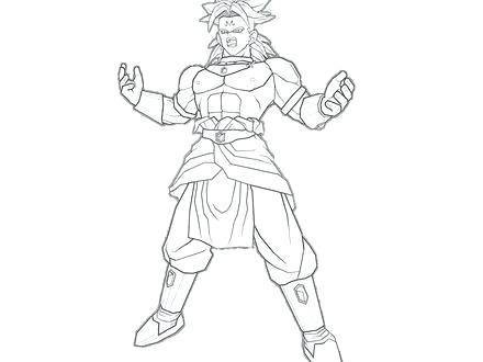 440x330 Broly Coloring Pages Free Coloring Pages Of Dragon Ball Z Broly