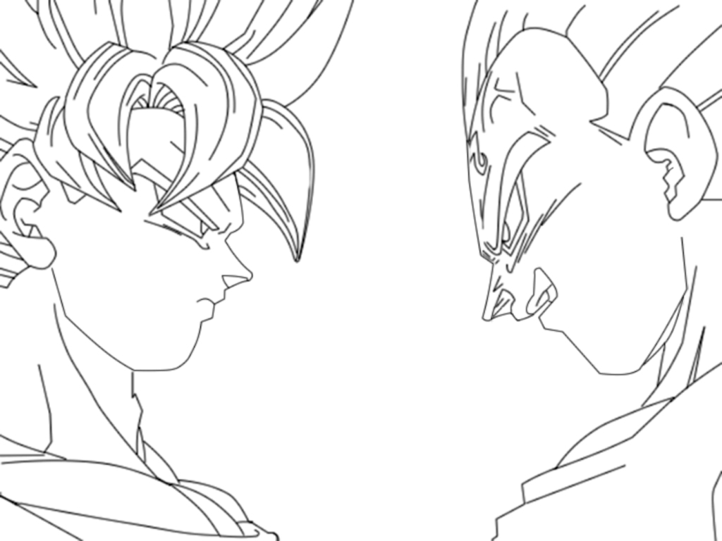 1024x768 Dragon Ball Z Coloring Pages Dragon Ball Z Coloring Pages Broly