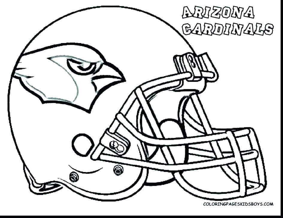 Football Helmet Coloring Page Helmet Coloring Page Broncos 945x730 Football Helmet Coloring Page Helmet Coloring Page Broncos