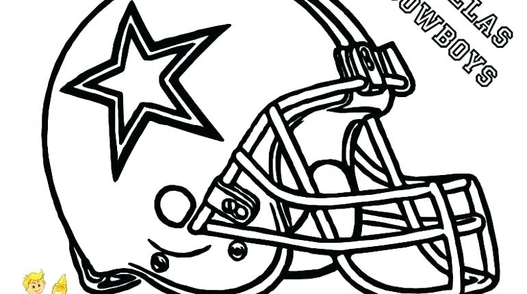 Denver Broncos Coloring Page 770x430 Denver Broncos Coloring Page