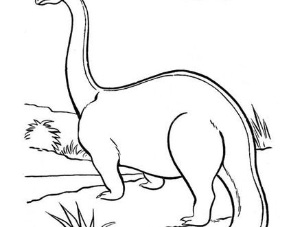 440x330 Brachiosaurus Coloring Pages Az Coloring Pages, Brontosaurus